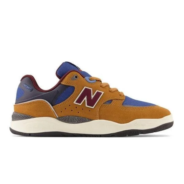 Men's hiking sneakers with a high - traction soleNew Balance Numeric Tiago Lemos NM1010RU Brown - Blue Men's hiking sneakers with a high - traction soleNew Balance Numeric Tiago Lemos NM1010RU Brown - Blue