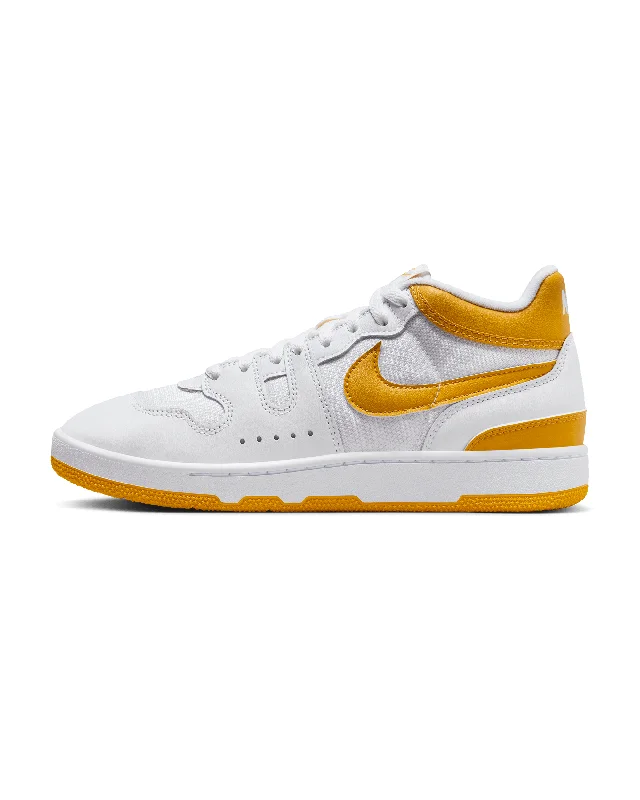 Men's tennis sneakers with a non - slip outsoleAttack SP - White / Lemon Venom-White Men's tennis sneakers with a non - slip outsoleAttack SP - White / Lemon Venom-White