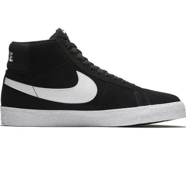 Men's neon - colored sneakers for a bold statementNike SB Zoom Blazer Mid Black - White - White Men's neon - colored sneakers for a bold statementNike SB Zoom Blazer Mid Black - White - White