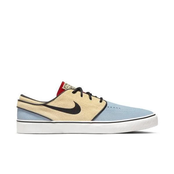 Men's navy blue suede sneakers with gold - toned eyeletsNike SB Zoom Janoski OG+ Alabaster - Chilli Red Men's navy blue suede sneakers with gold - toned eyeletsNike SB Zoom Janoski OG+ Alabaster - Chilli Red