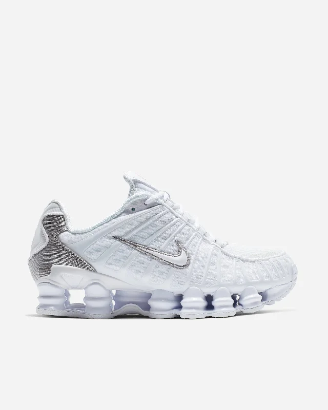 Men's leather - and - mesh combination sneakers for style and functionShox TL