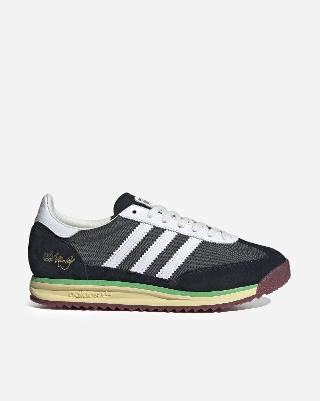 Men's classic white leather sneakers with black lacesadidas Originals x Bob Marley SL 72 RS Men's classic white leather sneakers with black lacesadidas Originals x Bob Marley SL 72 RS