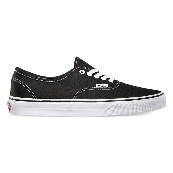 Men's sneakers with a removable insole for easy cleaningVans Authentic Black