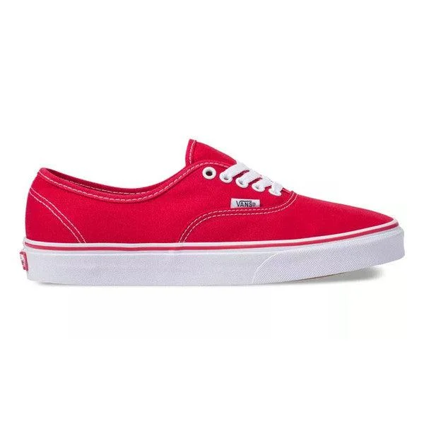 Men's memory - foam insole sneakers for added comfortVans Authentic Red