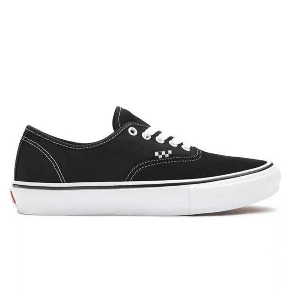 Men's high - end luxury sneakers with hand - stitched detailsVans Skate Authentic Black - White Men's high - end luxury sneakers with hand - stitched detailsVans Skate Authentic Black - White