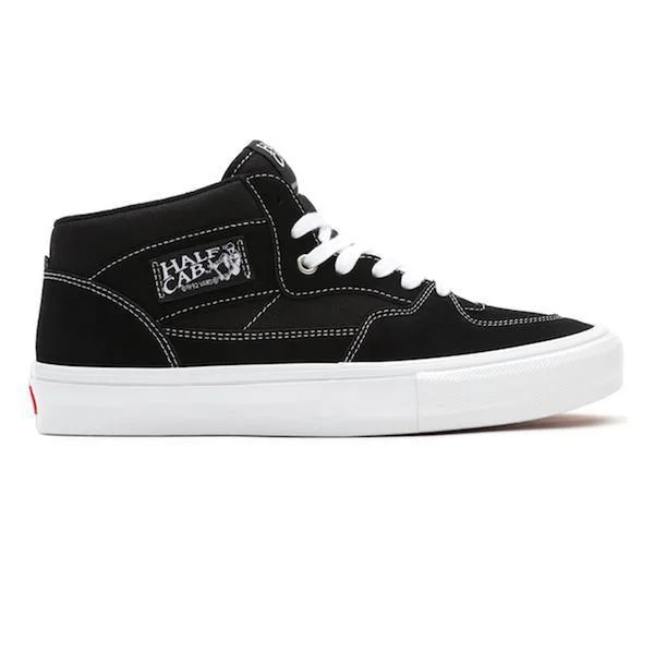Men's waterproof sneakers for rainy daysVans Skate Half Cab Black - White