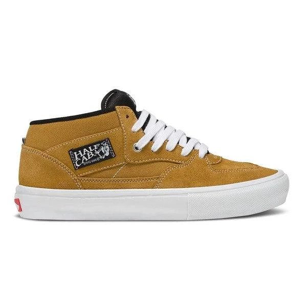 Men's tennis sneakers with a non - slip outsoleVans Skate Half Cab Gold - Black - White Men's tennis sneakers with a non - slip outsoleVans Skate Half Cab Gold - Black - White