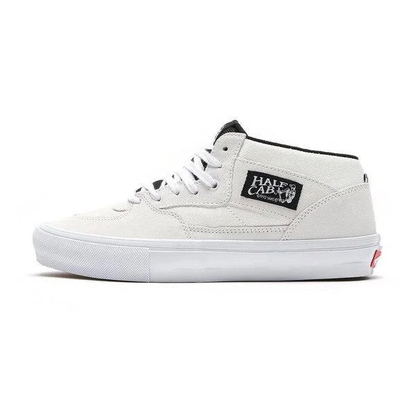 Men's adjustable - strap sneakers for a customized fitVans Skate Half Cab White - Black - White Men's adjustable - strap sneakers for a customized fitVans Skate Half Cab White - Black - White
