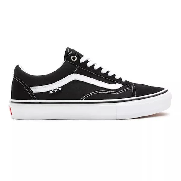 Men's low - profile tennis sneakers for a sleek lookVans Skate Old Skool Black - White Men's low - profile tennis sneakers for a sleek lookVans Skate Old Skool Black - White