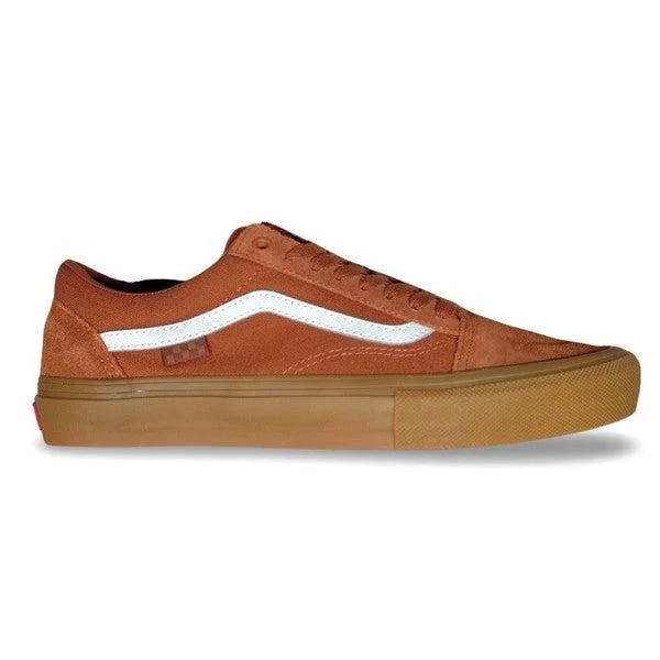 Men's slip - resistant sneakers for industrial workVans Skate Old Skool Brown - Gum