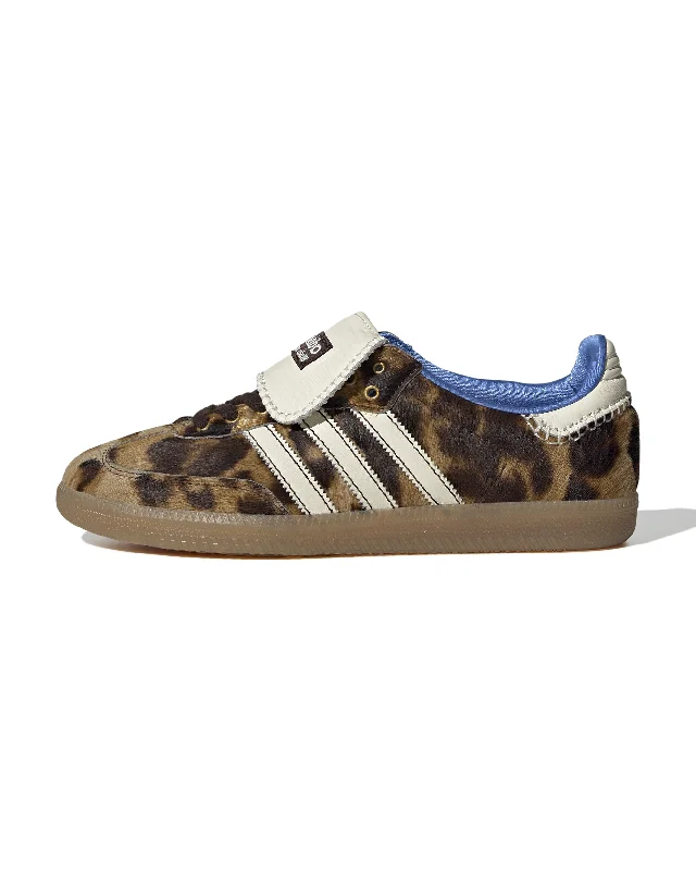 Men's narrow - width sneakers for a snug fitWales Bonner Pony Leopard Samba - Dark Brown / White Men's narrow - width sneakers for a snug fitWales Bonner Pony Leopard Samba - Dark Brown / White
