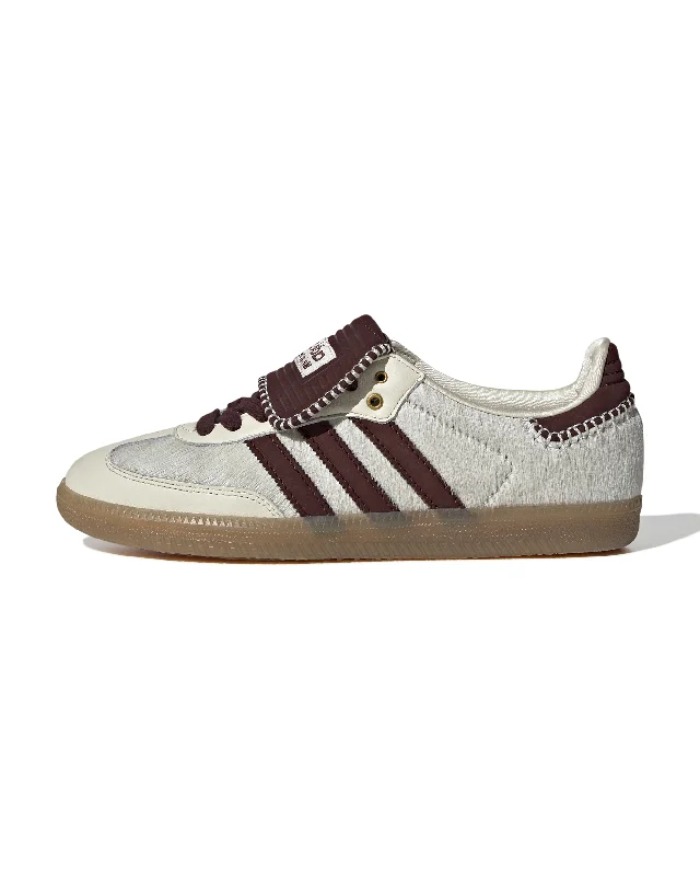 Men's waterproof hiking sneakers with a Gore - Tex liningWales Bonner Pony Tonal Samba - Cream White / Brown / Beige Men's waterproof hiking sneakers with a Gore - Tex liningWales Bonner Pony Tonal Samba - Cream White / Brown / Beige