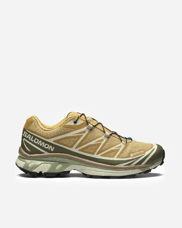 Men's casual leather sneakers with a distressed finishXT-6 Gore-Tex