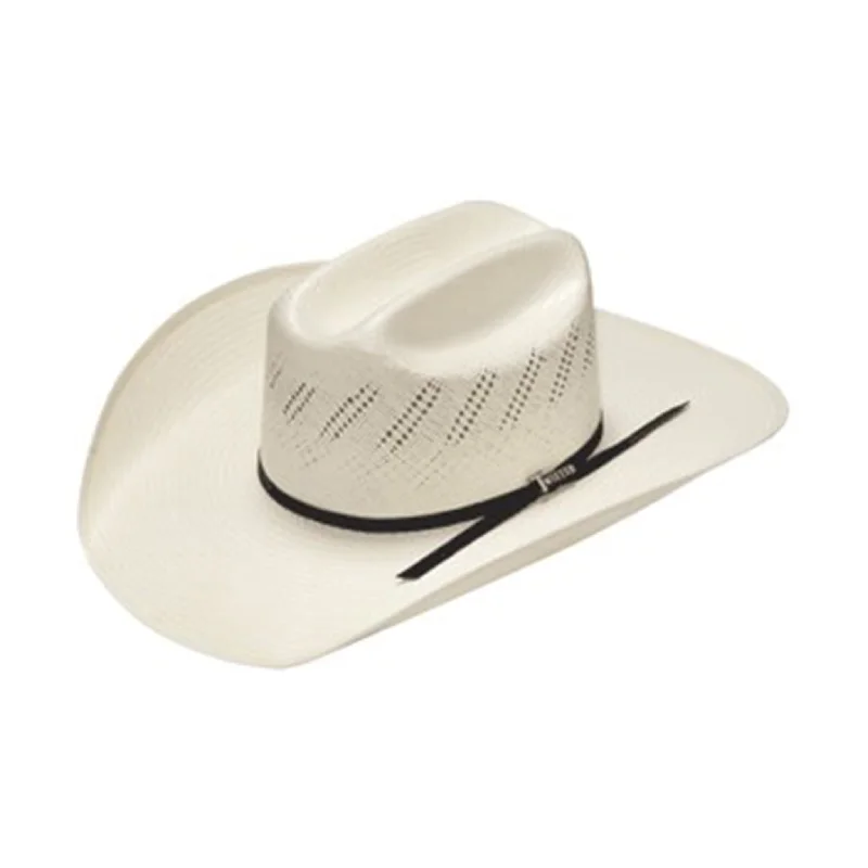 Men's western boots with a distressed leather finish for a rugged lookTwister 20X Shantung Hat Ivory Men's western boots with a distressed leather finish for a rugged lookTwister 20X Shantung Hat Ivory