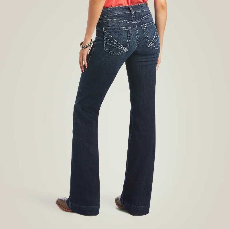 Vintage - style men's western boots with a square toe and spur ledgeAriat Alisha Wide Leg Trouser Jeans Vintage - style men's western boots with a square toe and spur ledgeAriat Alisha Wide Leg Trouser Jeans