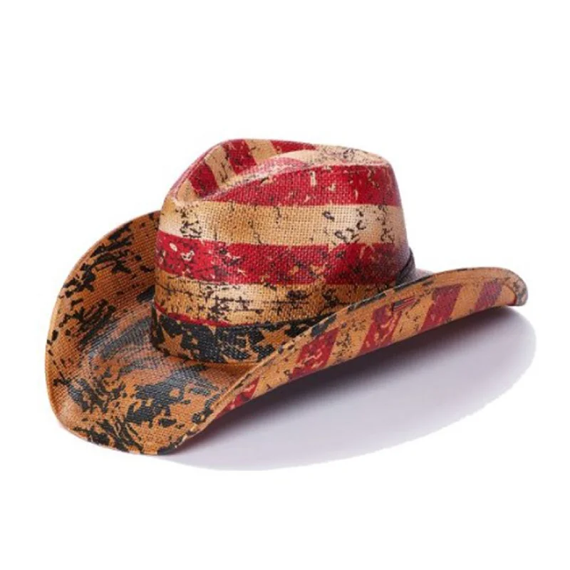 Men's western boots with a concho - studded strap and a pointed toeCalifornia Hat Co. American Flag Liberty Hat Men's western boots with a concho - studded strap and a pointed toeCalifornia Hat Co. American Flag Liberty Hat