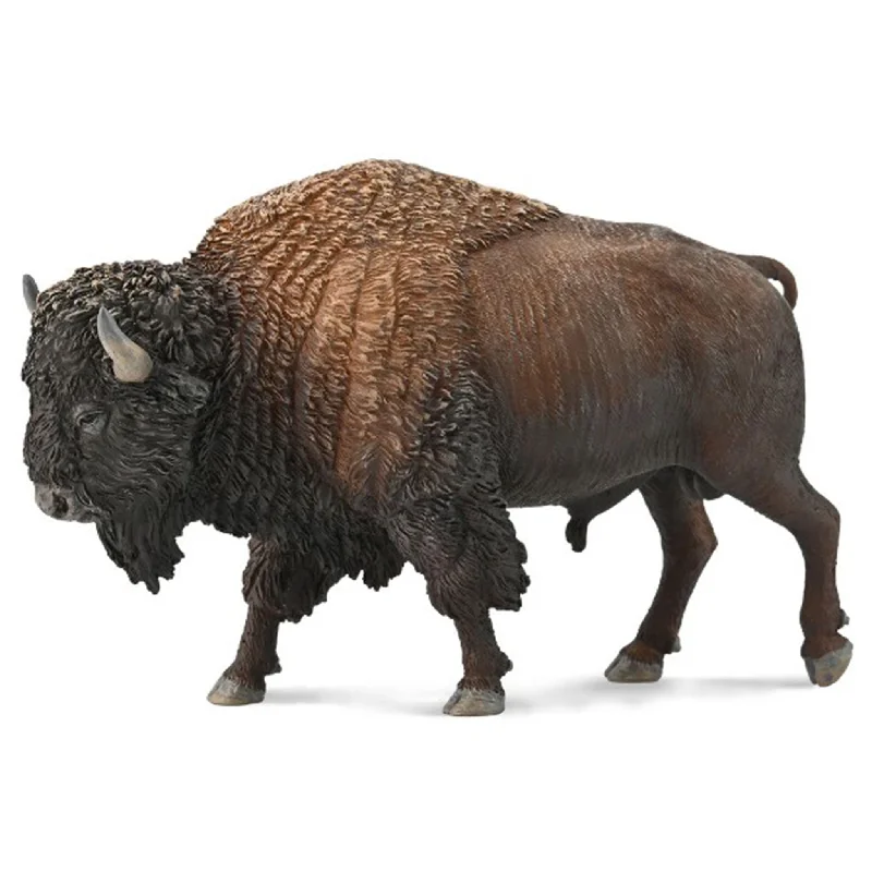 Men's western boots with a scalloped edge and a pull - on strapBryer American Bison Figurine Men's western boots with a scalloped edge and a pull - on strapBryer American Bison Figurine