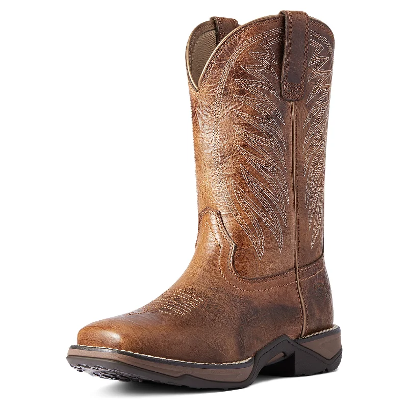 Men's western boots with a high - heeled design and a pointed toeAriat Women's Anthem 2 Crackled Cottage Boots Men's western boots with a high - heeled design and a pointed toeAriat Women's Anthem 2 Crackled Cottage Boots