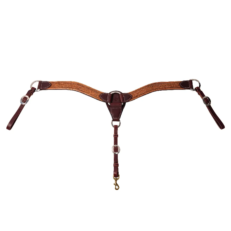 Men's western boots with a leather - wrapped heel and a smooth finishProfessional's Choice 2" Windmill Breast Collar Men's western boots with a leather - wrapped heel and a smooth finishProfessional's Choice 2" Windmill Breast Collar