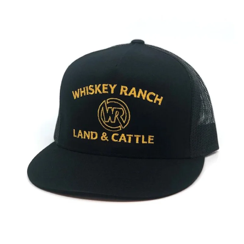 Men's western boots with a scalloped edge and a pull - on strapWhiskey Bent Black and Gold Land and Cattle Cap Men's western boots with a scalloped edge and a pull - on strapWhiskey Bent Black and Gold Land and Cattle Cap