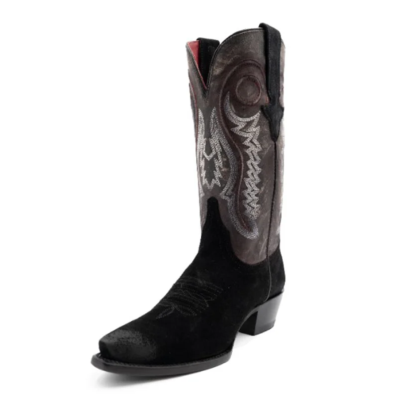 Men's western boots in a rich brown or black leatherFerrini Women's Black Roughout Stampede Western Boot Men's western boots in a rich brown or black leatherFerrini Women's Black Roughout Stampede Western Boot