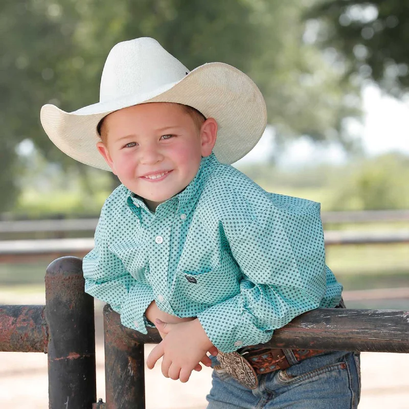 Men's western boots with a distressed leather finish for a rugged lookCinch Boy's Light Blue Long Sleeve Shirt Men's western boots with a distressed leather finish for a rugged lookCinch Boy's Light Blue Long Sleeve Shirt