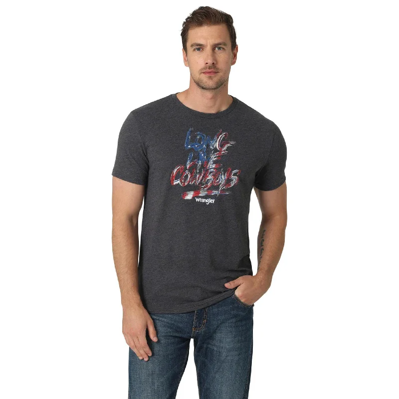 Men's western boots with a leather lining and a padded insoleWrangler Men's Charcoal Long Live Cowboys Tee Men's western boots with a leather lining and a padded insoleWrangler Men's Charcoal Long Live Cowboys Tee