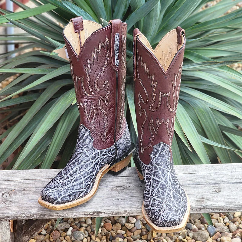 Vintage - style men's western boots with a square toe and spur ledgeFenogilo Cookies & Cream Elephant Boots Vintage - style men's western boots with a square toe and spur ledgeFenogilo Cookies & Cream Elephant Boots