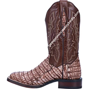 Men's western boots with a leather sole and a heel guardDan Post Women's Veronica Caiman Tan Cowgirl Boot Men's western boots with a leather sole and a heel guardDan Post Women's Veronica Caiman Tan Cowgirl Boot