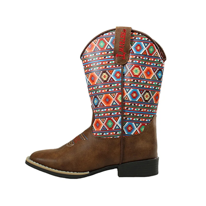 Men's western boots with a leather lining and a padded insoleTwister Girls Daniella Brown Boots Men's western boots with a leather lining and a padded insoleTwister Girls Daniella Brown Boots