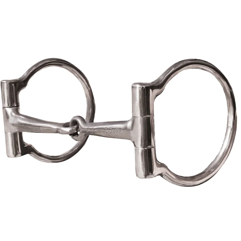 Men's western boots with a decorative inlay on the toe and heelProfessional's Choice Equisential D-Ring Snaffle Men's western boots with a decorative inlay on the toe and heelProfessional's Choice Equisential D-Ring Snaffle