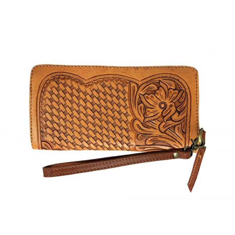 Men's western boots with a rubber sole for traction on various surfacesShowman Floral Basket Clutch Wallet Men's western boots with a rubber sole for traction on various surfacesShowman Floral Basket Clutch Wallet