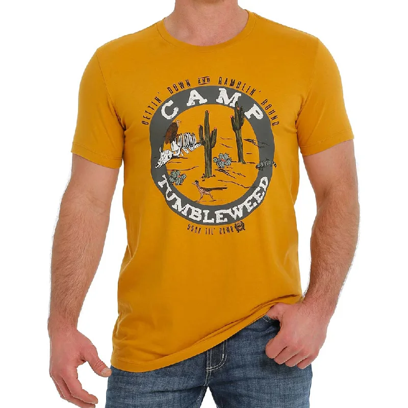 Men's western boots with a tooled leather design on the shaftCinch Gold Tumbleweed Tee Men's western boots with a tooled leather design on the shaftCinch Gold Tumbleweed Tee