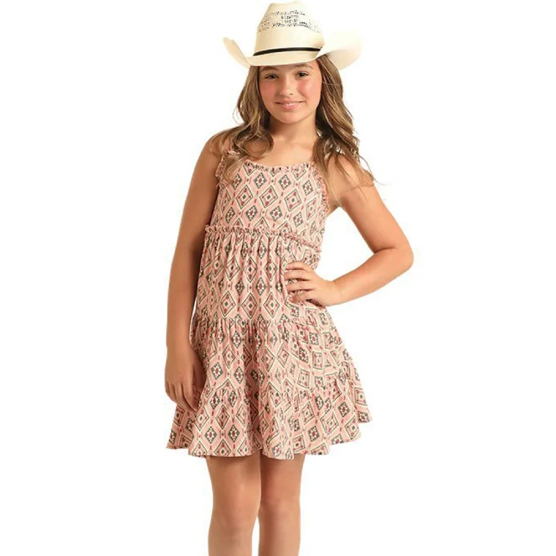 Men's western boots with a leather sole and a heel guardRock & Roll Girls Pink Aztec Dress Men's western boots with a leather sole and a heel guardRock & Roll Girls Pink Aztec Dress