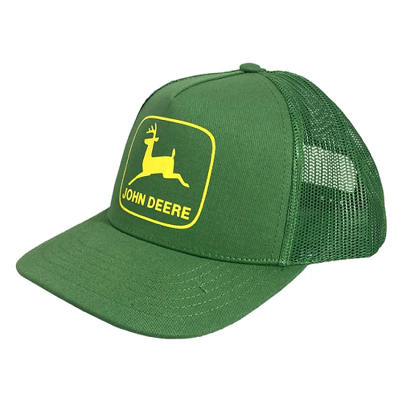 Men's western boots with a concho - studded strap and a pointed toeJohn Deere Green Mesh Cap Men's western boots with a concho - studded strap and a pointed toeJohn Deere Green Mesh Cap
