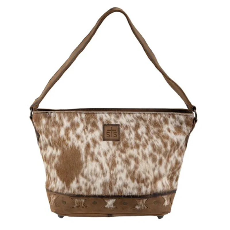 Men's western boots with a leather - wrapped heel and a smooth finishSTS Hide On Roswell Tully Purse Men's western boots with a leather - wrapped heel and a smooth finishSTS Hide On Roswell Tully Purse