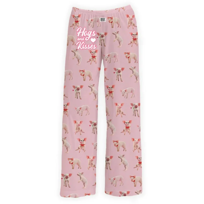 Men's western boots with a leather lining and a padded insoleBrief Insanity Unisex Hogs & Kisses PJ Pants