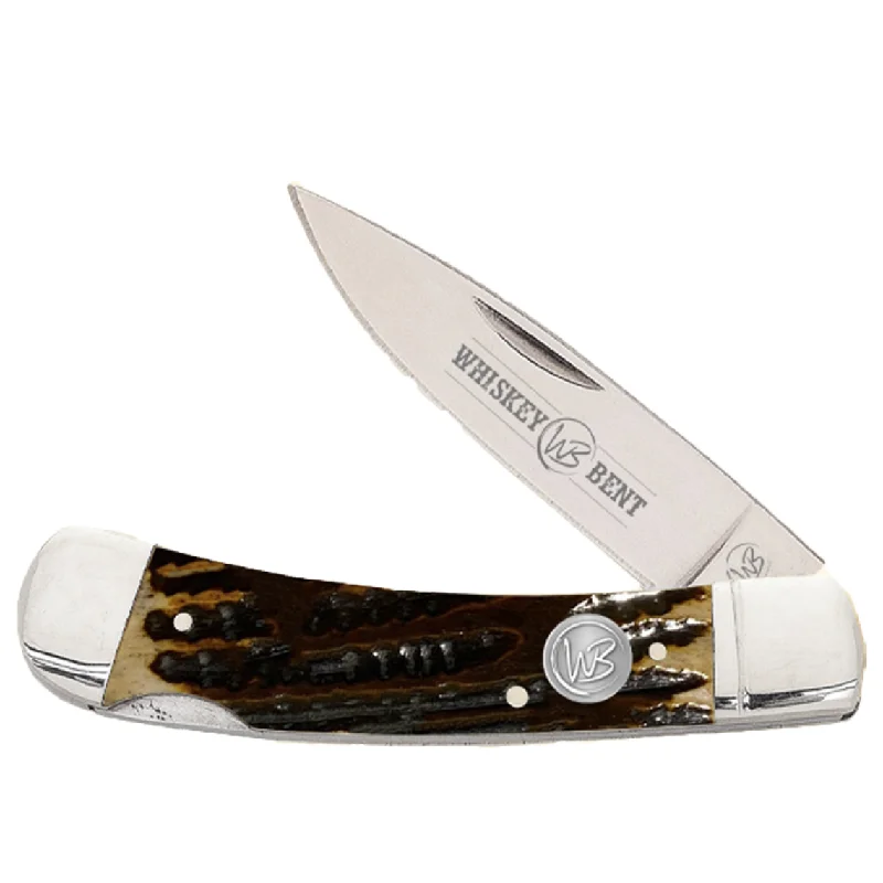 Men's western boots with a tooled leather design on the shaftWhiskey Bent Honey Badger Lock Blade Men's western boots with a tooled leather design on the shaftWhiskey Bent Honey Badger Lock Blade
