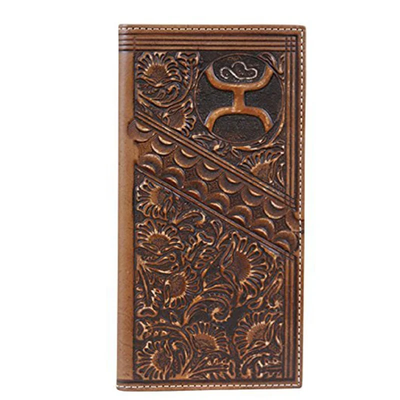 Men's western boots with a leather lining and a padded insoleHooey Scalloped Rodeo Wallet Men's western boots with a leather lining and a padded insoleHooey Scalloped Rodeo Wallet