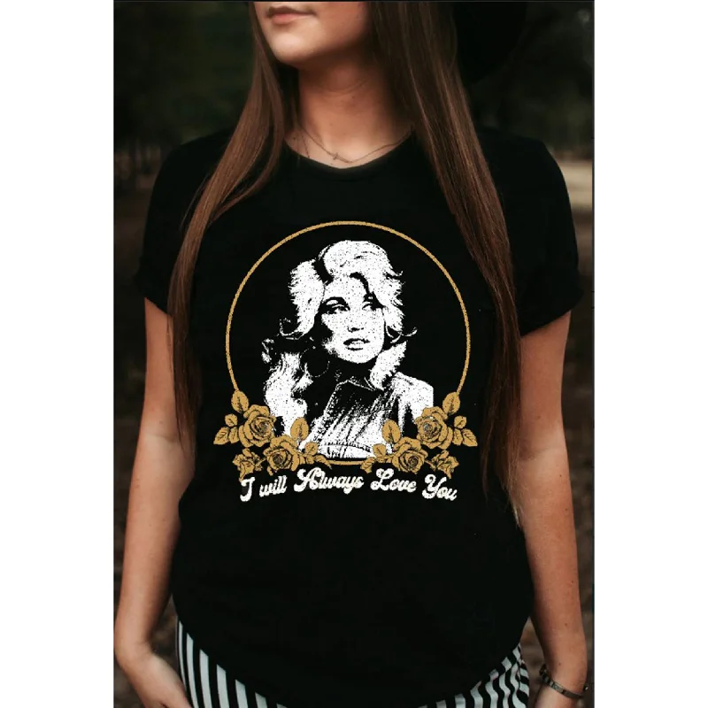 Men's western boots with a distressed leather finish for a rugged lookRuby's Rubbish Women's I Will Always Love You Tee Men's western boots with a distressed leather finish for a rugged lookRuby's Rubbish Women's I Will Always Love You Tee