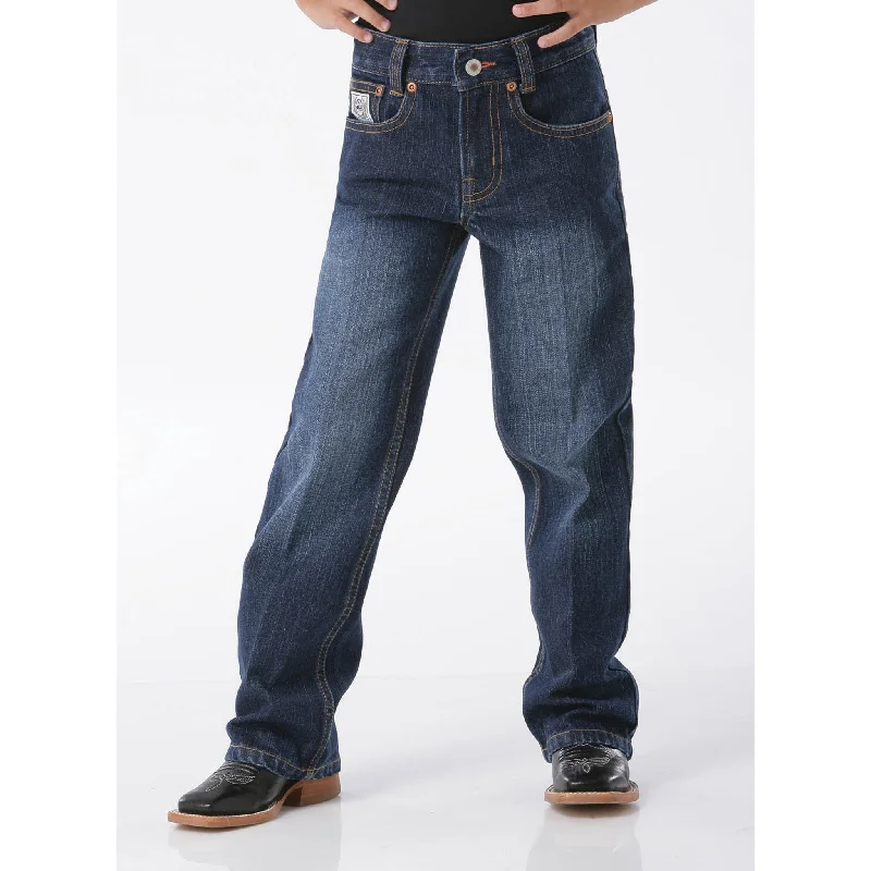 Men's western boots with a leather - wrapped heel and a smooth finishCinch Boys Slim White Label Jeans Men's western boots with a leather - wrapped heel and a smooth finishCinch Boys Slim White Label Jeans