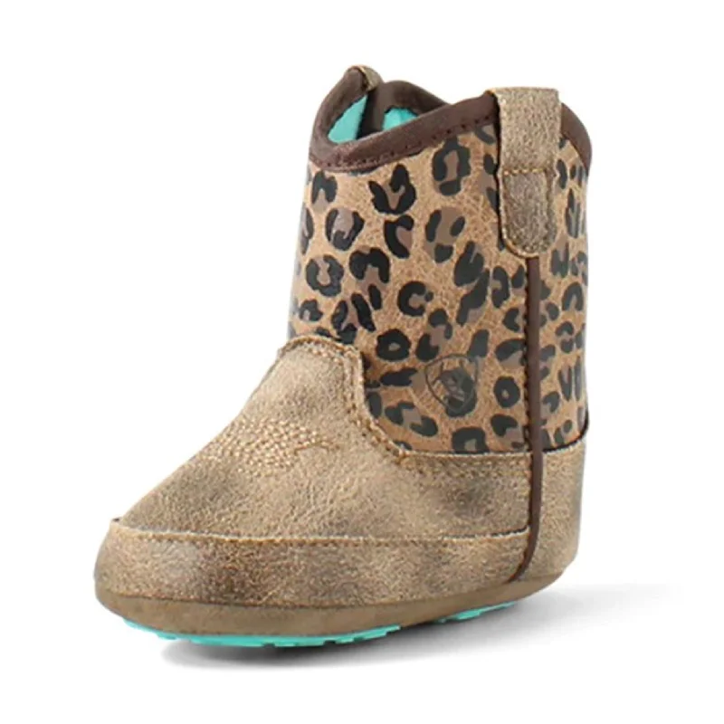 Men's western boots with a scalloped edge and a pull - on strapAriat Infant/Toddler Lil' Stompers Savanna Boots Men's western boots with a scalloped edge and a pull - on strapAriat Infant/Toddler Lil' Stompers Savanna Boots