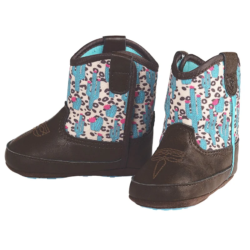 Men's western boots with a distressed leather finish for a rugged lookAriat Infant Sonora Lil' Stomper Boots Men's western boots with a distressed leather finish for a rugged lookAriat Infant Sonora Lil' Stomper Boots