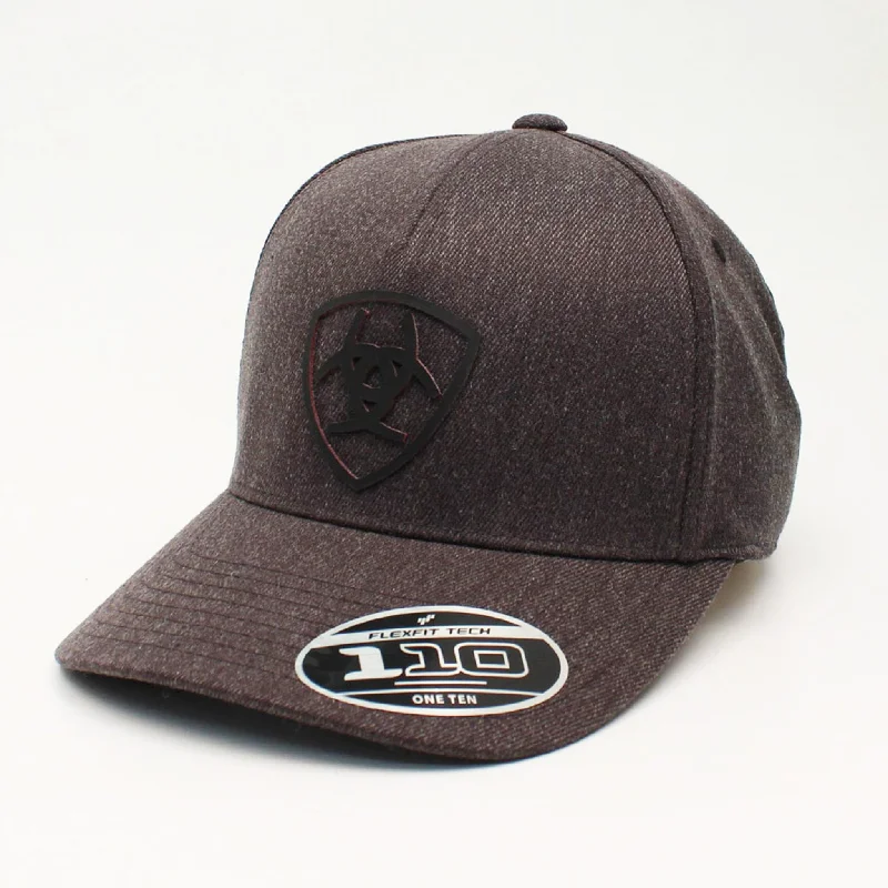 Men's western boots with a silver - toned hardware and accentsAriat Charcoal Grey Ball Cap Men's western boots with a silver - toned hardware and accentsAriat Charcoal Grey Ball Cap