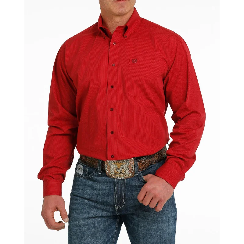 Men's western boots with a leather sole and a heel guardCinch Men's Red & Black Micro Striped Shirt Men's western boots with a leather sole and a heel guardCinch Men's Red & Black Micro Striped Shirt