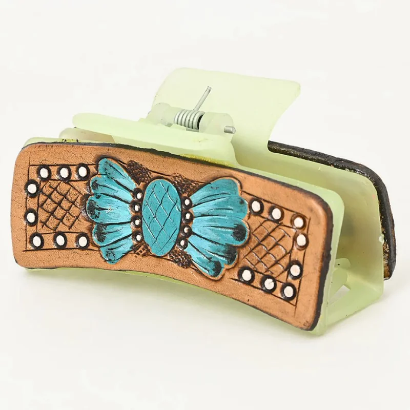 Men's western boots with a scalloped edge and a pull - on strapAmerican Darling Leather Painted Bow Hair Clip Men's western boots with a scalloped edge and a pull - on strapAmerican Darling Leather Painted Bow Hair Clip