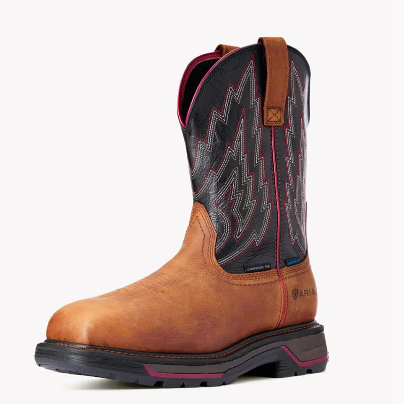 Men's western boots with a silver - toned hardware and accentsAriat Men's Big Rig Boots Men's western boots with a silver - toned hardware and accentsAriat Men's Big Rig Boots