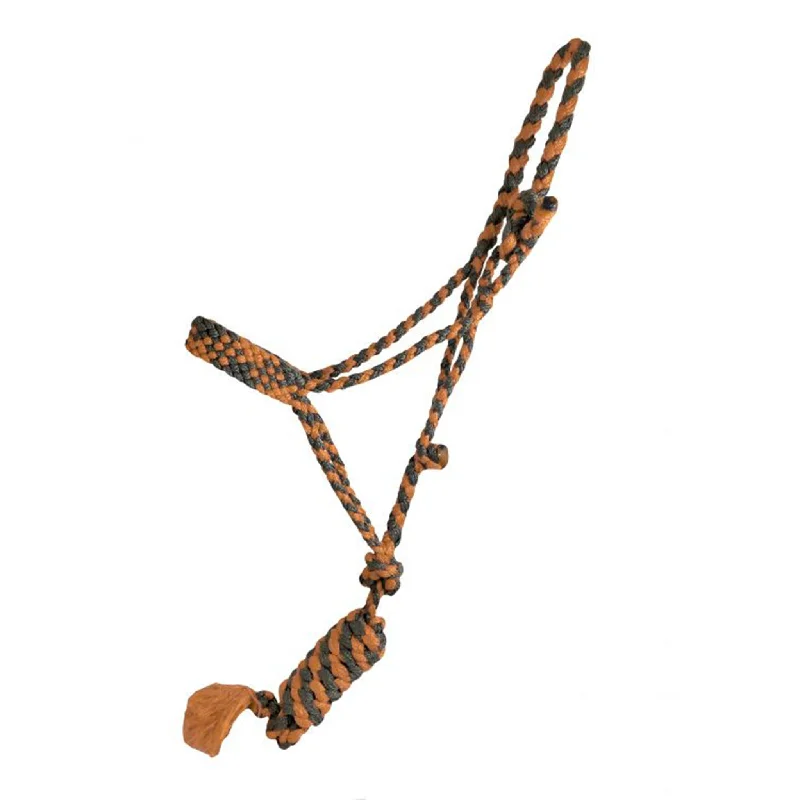 Men's western boots with a silver - toned hardware and accentsShowman Orange Braided Mule Tape Halter Men's western boots with a silver - toned hardware and accentsShowman Orange Braided Mule Tape Halter