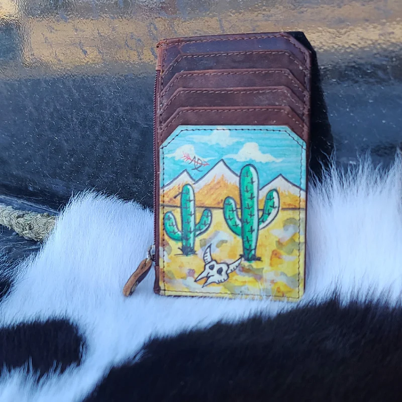 Men's western boots with a leather - wrapped heel and a smooth finishAmerican Darling Desert Painted Cardholder Men's western boots with a leather - wrapped heel and a smooth finishAmerican Darling Desert Painted Cardholder