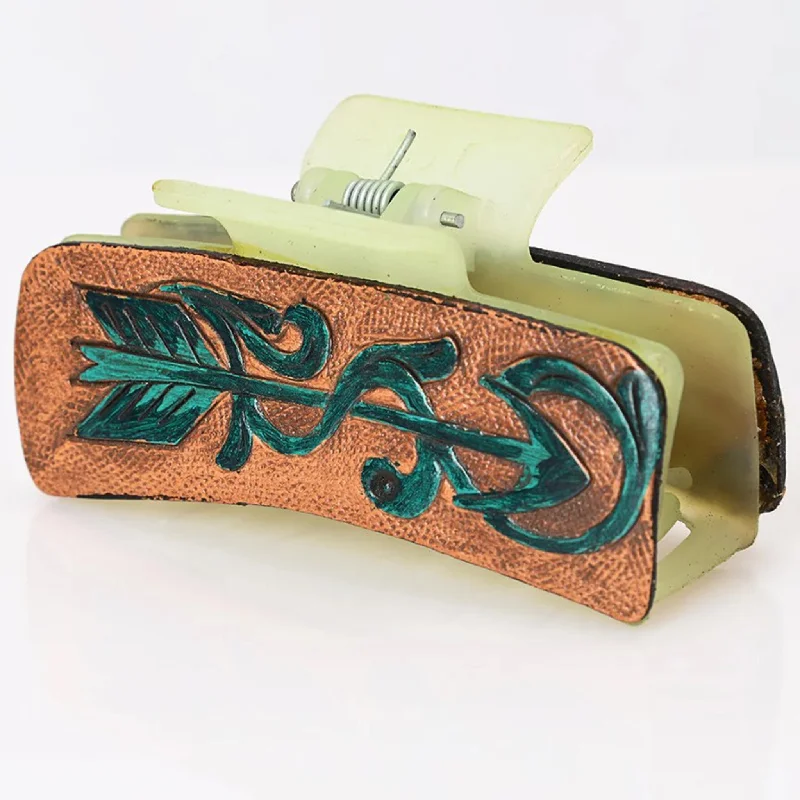 Men's western boots with a concho - studded strap and a pointed toeAmerican Darling Painted Arrow Hair Clip Men's western boots with a concho - studded strap and a pointed toeAmerican Darling Painted Arrow Hair Clip